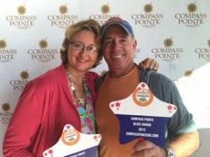 Founder of Real Estate Scorecard Margie Casey and her husband Dennis.
